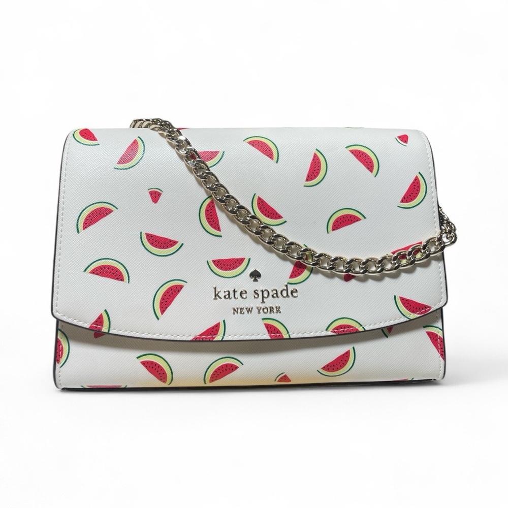 Kate Spade Carson Convertible Watermelon Party Crossbody NWT 🍉 - Picture 4 of 15